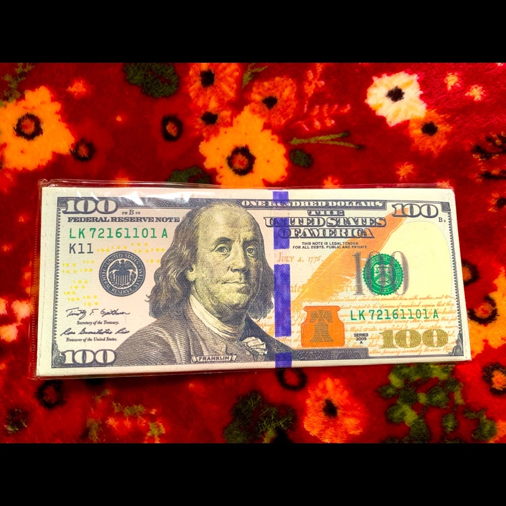 100 dls Bill Wallet